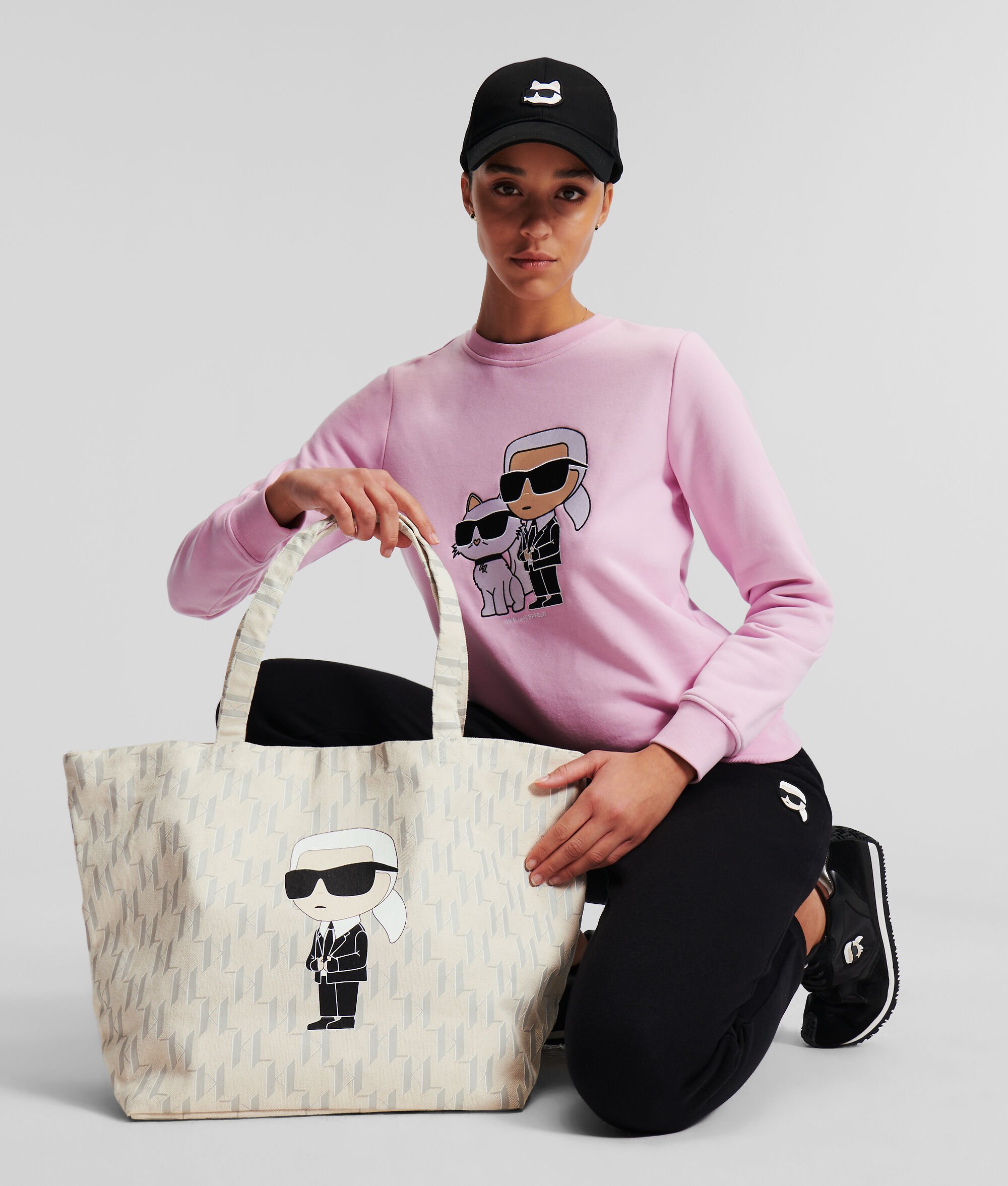 (image for) Novel K/IKONIK Monogram Shopper